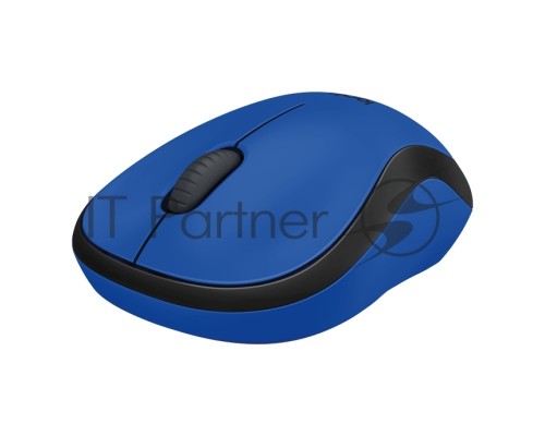 Мышь беспроводная Logitech M220 SILENT синий, 1000 dpi, радиоканал, USB, кнопки - 3