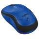 Мышь беспроводная Logitech M220 SILENT синий, 1000 dpi, радиоканал, USB, кнопки - 3