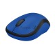 Мышь беспроводная Logitech M220 SILENT синий, 1000 dpi, радиоканал, USB, кнопки - 3