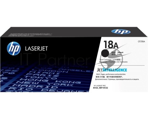 Тонер Картридж HP 18A CF218A черный для HP LJ Pro M104/M132 (1400стр.) Тонер Картридж HP 18A CF218A черный для HP LJ Pro M104/M132 (1400стр.)