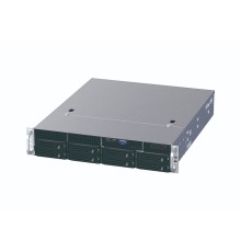 Ablecom CS-R25-31P 2U rackmount, 8+1 trays, 550W CRPS PSU(1+1) /  21