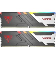 Память DDR5 2x32Gb 5200MHz Patriot PVVR564G520C40K Viper Venom RGB RTL Gaming PC5-41600 CL40 DIMM 288-pin 1.35В с радиатором Ret