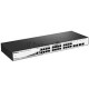  Коммутатор D-Link DGS-1210-28/ME/B1A  PROJ Управляемый коммутатор 2 уровня с 24 портами 10/100/1000Base-T и 4 портами 1000Base-X SFP
