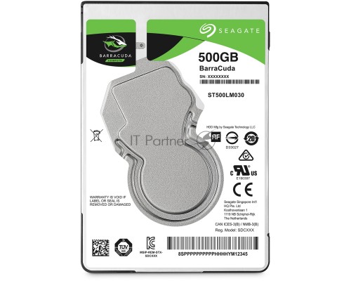 Жесткий диск Seagate Original SATA-III 500Gb ST500LM030 Barracuda (5400rpm) 128Mb 2.5