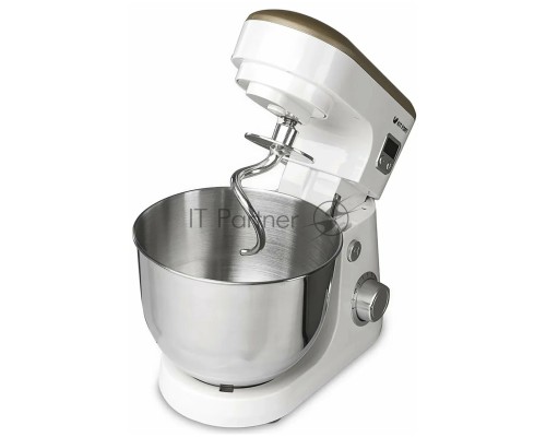 Миксер стационарный Kitfort КТ-1308-2 600Вт белый/золотистый