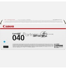 Картридж лазерный Canon Cartridge 040C (0458C001) голубой, 5400 стр., для LBP710Cx/712Cx