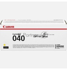 Картридж лазерный Canon Cartridge 040Y (0454C001) желтый, 5400 стр., для LBP710Cx/712Cx