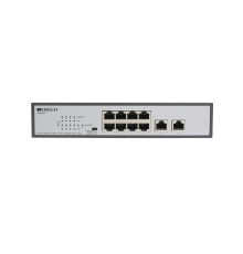 ORIGO OS2210P/120W/A1A Неуправляемый PoE-коммутатор 8x1000Base-T PoE+, 2x1000Base-T, PoE-бюджет 120 Вт