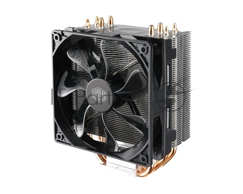 Кулер для процессора Cooler Master CPU Cooler Hyper 212 LED, Tower, 120mm 600-1600RPM PWM fan with Red LED, 4 x 6mm Direct Contact heatpipes, Full Socket Support
