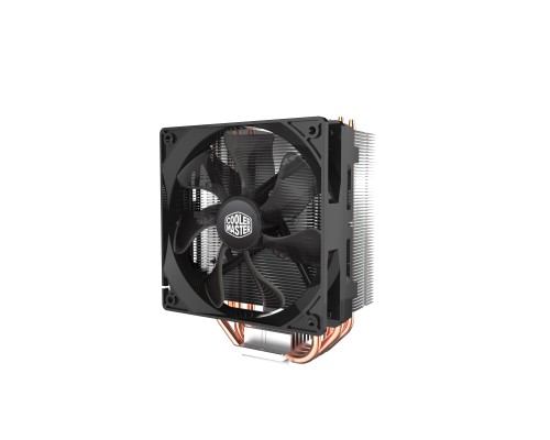 Кулер для процессора Cooler Master CPU Cooler Hyper 212 LED, Tower, 120mm 600-1600RPM PWM fan with Red LED, 4 x 6mm Direct Contact heatpipes, Full Socket Support