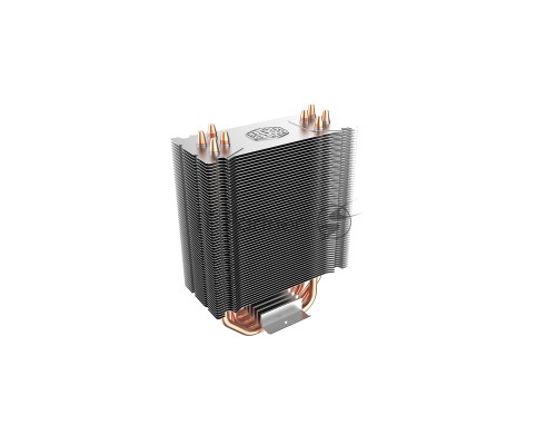 Кулер для процессора Cooler Master CPU Cooler Hyper 212 LED, Tower, 120mm 600-1600RPM PWM fan with Red LED, 4 x 6mm Direct Contact heatpipes, Full Socket Support