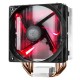 Кулер для процессора Cooler Master CPU Cooler Hyper 212 LED, Tower, 120mm 600-1600RPM PWM fan with Red LED, 4 x 6mm Direct Contact heatpipes, Full Socket Support