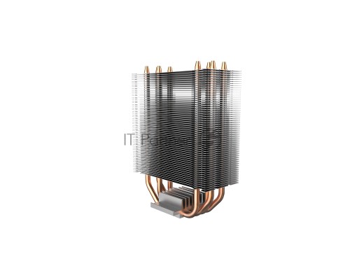 Кулер для процессора Cooler Master CPU Cooler Hyper 212 LED, Tower, 120mm 600-1600RPM PWM fan with Red LED, 4 x 6mm Direct Contact heatpipes, Full Socket Support