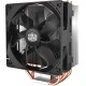 Кулер для процессора Cooler Master CPU Cooler Hyper 212 LED, Tower, 120mm 600-1600RPM PWM fan with Red LED, 4 x 6mm Direct Contact heatpipes, Full Socket Support