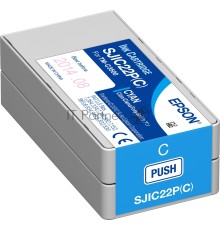 Картридж SJIC22P голубой для Epson C3500