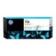 Картридж HP F9K15A (HP 728) для DesignJet T730, T830. Жёлтый. 300 мл.