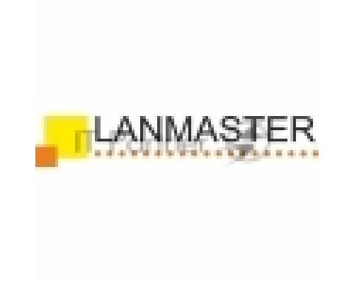 Адаптер проходной Lanmaster LAN-2LCS/NF-AM-OM3 LC duplex OM3 синий