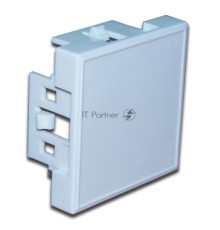 Заглушка Lanmaster 45x45 LAN-SIP-23B-WH (упак.:1шт) 1м белый
