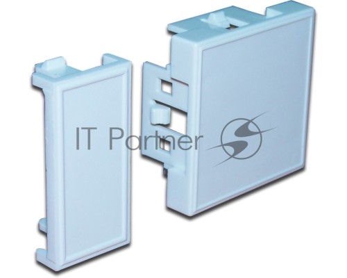 Заглушка Lanmaster 45x45 LAN-SIP-23B-WH (упак.:1шт) 1м белый