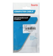 Кабель USB Buro OTG USB A (m)/microUSB (m) 0.2м 