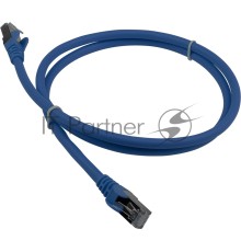 Кабель Патч-корд Lanmaster FTP LAN-PC45/S6A-5.0-BL вилка RJ-45-вилка RJ-45 кат.6А 5м синий LSZH (уп.:1шт)