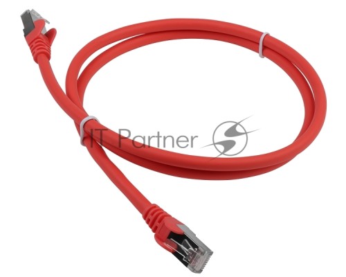 Кабель Патч-корд Lanmaster FTP LAN-PC45/S6A-1.0-OR вилка RJ-45-вилка RJ-45 кат.6А 1м оранжевый LSZH (уп.:1шт)