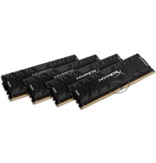 Модуль памяти Kingston DIMM DDR4 64GB 3000MHz CL15 (Kit of 4) XMP HyperX Predator