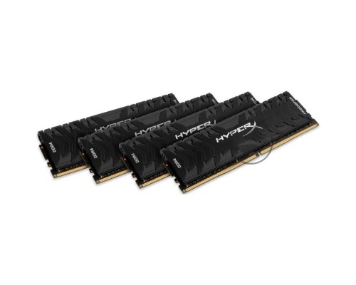 Модуль памяти Kingston DIMM DDR4 64GB 3000MHz CL15 (Kit of 4) XMP HyperX Predator