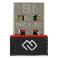 Digma DWA-N150C Net Adapter WiFi N150 USB 2.0 (ant.int) 1ant. (pack:1pcs)