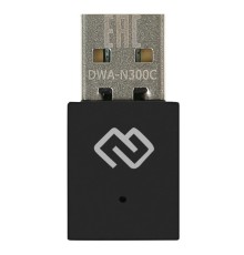 Digma DWA-N300C Net Adapter WiFi N300 USB 2.0 (ant.int) 1ant. (pack:1pcs)