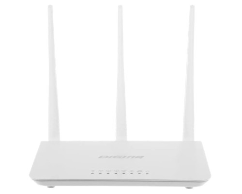 [Сетевое оборудование] Digma DWR-N302 Router wireless N300 10/100BASE-TX white (kit:1pcs)
