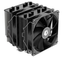 Cooler ID-Cooling SE-206-XT LGA20XX/1700/1200/115X/AM5/AM4 (8шт/кор, TDP 250W, PWM, черный, 6 тепл.трубок + медная база, 2 x FAN 120mm) RET