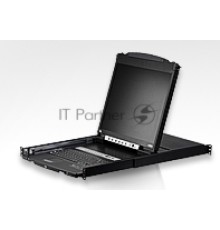КВМ-консоль ATEN 16P Dual RAIL LCD KVMP SWITCH 19INCH