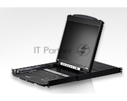 КВМ-консоль ATEN 16P Dual RAIL LCD KVMP SWITCH 19INCH