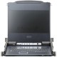 ATEN Single Rail 8-Port DVI FHD LCD KVM Switch