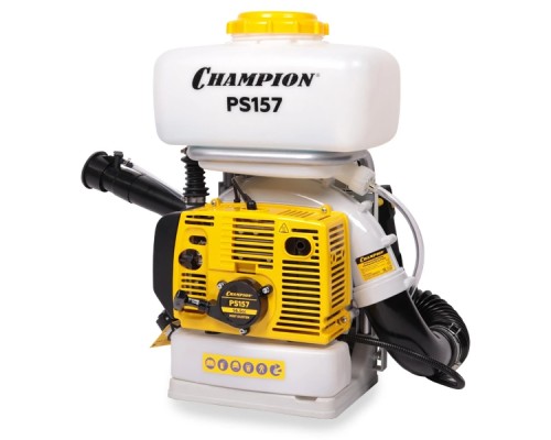 [Опрыскиватели, разбрызгивающие устройства] CHAMPION Опрыскиватель-распылитель PS157 { 2,6кВт 56,5см? 15м бак 14л  0,14-3,03 л/мин 11,3кг } 