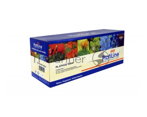 Картридж PL-CF412X №410X для принтеров HP LaserJet Pro M477/M452 Yellow 5000 копий ProfiLine   