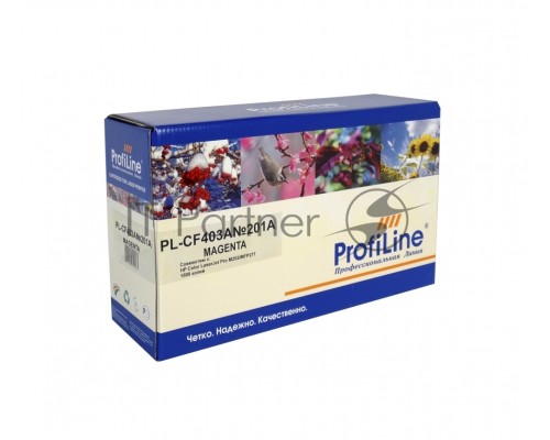 Картридж PL-CF403A №201A для принтеров HP Color LaserJet Pro M252/MFP277 1400 копий Magenta ProfiLine    