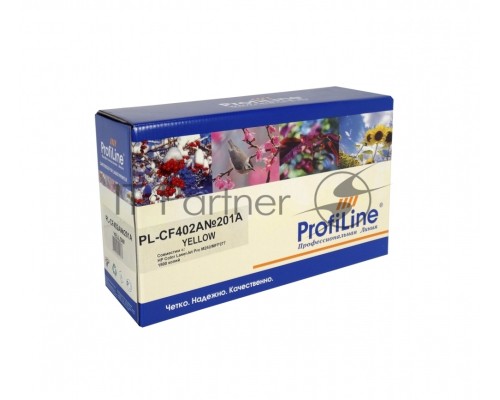 Картридж PL-CF402A №201A для принтеров HP Color LaserJet Pro M252/MFP277 1400 копий Yellow ProfiLine