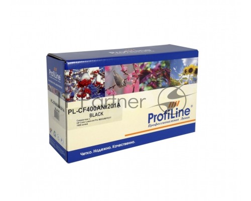 Картридж PL-CF400A №201A для принтеров HP Color LaserJet Pro M252/MFP277 1500 копий Black ProfiLine