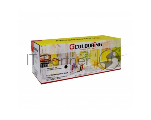 Картридж Colouring CG-CE410X чёрный (4000 стр.) для принтеров HP Color LaserJet Pro M351/Pro 400 color MFP M475dn/M475dw/Pro 400 color M451dn/M451dw/M451nw