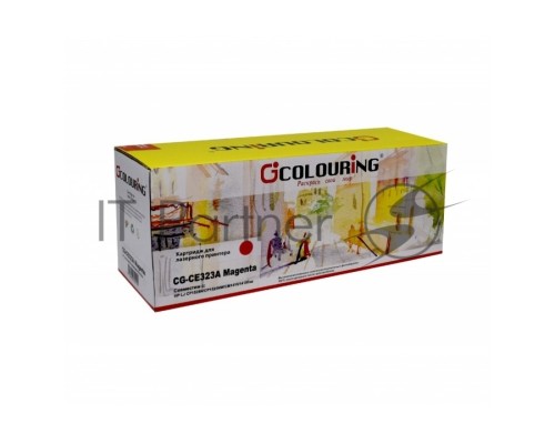 Картридж Colouring CG-CE323A пурпурный (1300 стр.) для принтеров HP LJ CP1525N/CP1525NW/CM1415/1415fnw