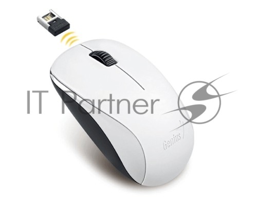 Мышь Genius беспроводная NX-7000 (белая, BlueEye 1200dpi)   