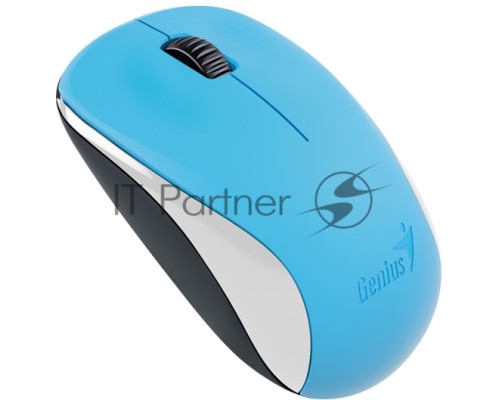 Мышь Genius беспроводная NX-7000 (голубая, BlueEye 1200dpi)    
