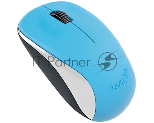 Мышь Genius беспроводная NX-7000 (голубая, BlueEye 1200dpi)    