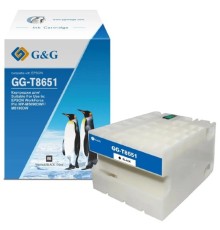 Картридж струйный G&G GG-C13T865140 T8651 черный (176мл) для Epson WorkForce Pro WF-M5690DWF/M5190DW