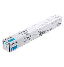 Картридж лазерный C-EXV 51L голубой (26000 стр) для Canon iR Advance C5535/ C5540i / C5550i / C5560i
