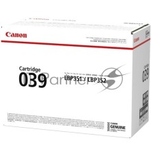 Картридж лазерный Canon Cartridge 039BK (0287C001) черный (11000 стр.) для CANON LBP351x/352x