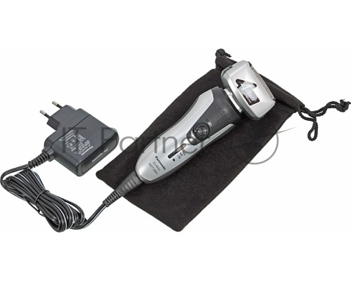 Электробритва Panasonic ES-RF31-S520 сух./влаж. брит, сам. под стр. воды, аккум., триммер, стой. для зарад., 3 ступ. инд. зар. 4 дугооб. сеток