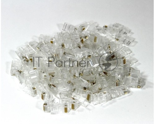 Коннектор Aopen RJ-45 (8P8C) CAT 5Е (100 шт.) (ANM005-1/100) [6938510882004]